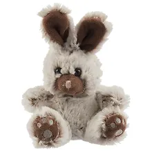 Купить Мягкая игрушка Зайка серый в крафт коробке — Фото №1