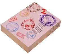 Купить Блок для записей "Печати разных стран" 190 листов — Фото №1