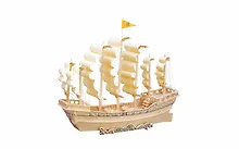 Купить Конструктор, Судно династии Минг, 23х37, дерево — Фото №1