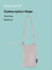 Купить Сумочка кросс-боди (серая) (PU) (21х14) (12-12721-Z3) — Фото №1
