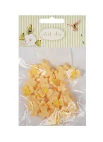 Купить Цветок трилистник (В213) в пакете, 25 шт,  экрю (11-08631-56) — Фото №1