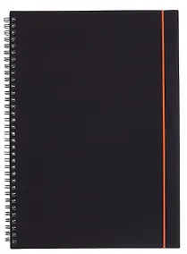 Купить Тетрадь А4 80 листов, клетка, "Favorite Black. No 1" спираль — Фото №1