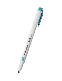 Купить Текстовыделитель бирюзовый, двухсторонний, Yoi — Фото №1