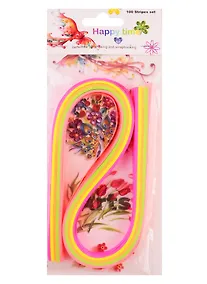 Купить Бумага для квиллинга Радуга (10мм) (длина 50см) (упаковка) — Фото №1