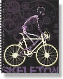 Купить Тетрадь общая «Skeleton», 48 листов в клетку, А5, в ассортименте - Idea — Фото №1
