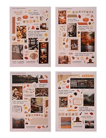 Купить Набор стикеров Remarklee "Уютная осень", 4 листа — Фото №1