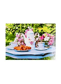 Купить Набор д/творчества Рыжий кот Холст с красками 40х50см по номерам Завтрак в саду Х-1804 — Фото №1