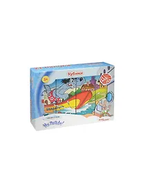 Купить Набор Step puzzle пластиковых кубиков С/м 12шт.Ну, погоди! - 2 — Фото №1