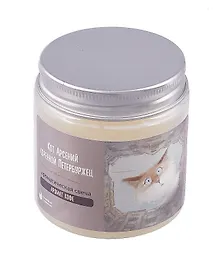 Купить Свеча ароматическая в стеклянной баночке СПб серия Пушистый Петербург Кот Арсений коренной Петербуржец (кофе) (100мл) — Фото №1