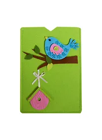 Купить Сувенир Чехол на iPad фетровый зеленый 26*21.5*1см LD22233-2 — Фото №1