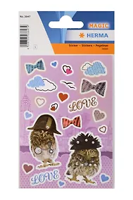 Купить НАКЛЕЙКИ MAGIC ВЛЮБЛЕННАЯ СОВА — Фото №1