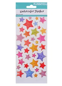 Купить Наклейки PVC с обводкой Звезды — Фото №1