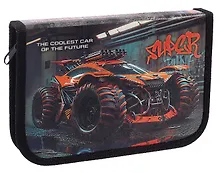 Купить Пенал 1 отделение "Машины будущего" 19*13 см — Фото №1