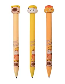 Купить Ручка шариковая синяя "Сat with bread", ассорти — Фото №1