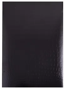 Купить Тетрадь в клетку Hatber, "Metallic Croco Черный", А4, 96 листов — Фото №1