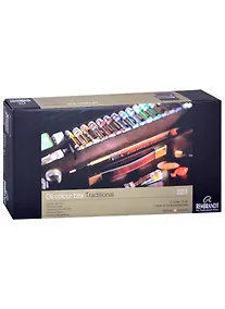 Купить Краски масляные Rembrandt "Традиционный" 15цв 15мл, белила 40мл, аксессуары, дер.кор., Royal Talens — Фото №1