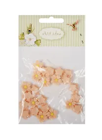 Купить Цветок гибискус (В908) в пакете 25 шт,  бежевый (11-08631-101) — Фото №1