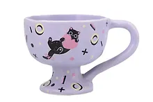 Купить Кружка Котик с сердцем (керамика) (300мл) (12-B3-6641-202510-STB-04) — Фото №1
