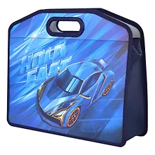 Купить Папка для тетрадей А4 "Мегаскорость" полипропилен, 37*30*11 см, молния, дно с расширением — Фото №1