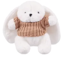 Купить Мягкая игрушка Зайка белый в свитере (20см) (14-0753-202505-T23) — Фото №1