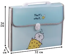 Купить Портфель А4 "That's what", 12 отделений — Фото №1