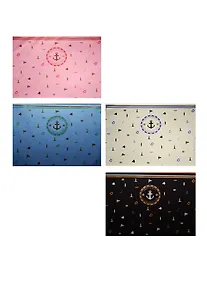 Купить Папка на молнии А4 "Якорь", ткань, ассорти, Black Ant — Фото №1