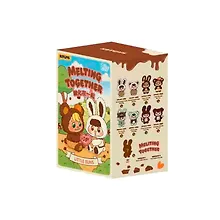 Купить  Фигурка коллекционная 52TOYS Плюшевая игрушка с подвесом LITTLE BUNS Melting Together Series (74303) — Фото №1