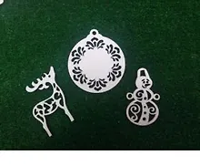 Купить Набор для творчества Филькина грамота Набор Снеговик, олень, шарик — Фото №1