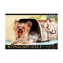 Купить Пазл Königspuzzle 1000 эл.68,5*48,5см. Йоркширский терьер КБК1000-6468 — Фото №1