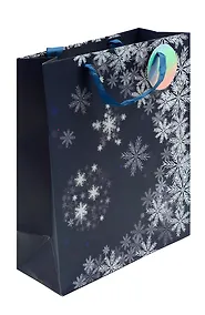 Купить Пакет А3 42*32*11.5 "Снежинка" НГ, бум.мат.ламинат — Фото №1