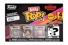 Купить Фигурка Funko Bitty POP! Stranger Things SZN1 Hopper+Joyce+Demogorgon+Mystery (1 of 4) 4PK (Fun83664) — Фото №1