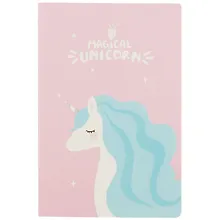 Купить Тетрадь в линейку Languo, Unicorns, 40 листов, в ассортименте — Фото №1