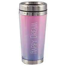 Купить Термостакан Happy dream (фиолетовый градиент) (пластик) (400мл) — Фото №1