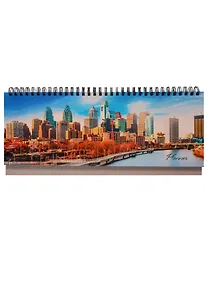 Купить Планинг недатированный 56 листов "Городской стиль. Осенний пейзаж" настольный — Фото №1