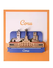 Купить Сувенирный магнит Коллаж (Сочи) (дерево) (СчКлж1) — Фото №1