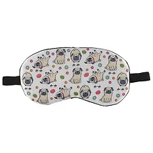 Купить Маска для сна Мопсы фр-фр (пакет) (12-37534-XJXL-001) — Фото №1