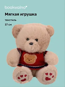 Купить Мягкая игрушка Медвежонок в свитере (37см) (12-191025-I11) — Фото №1