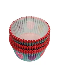 Купить Форма под кекс Пружинки на оранжевом (100шт/туб) (11-01553-L2) — Фото №1