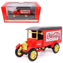 Купить 443026 Машинка литая коллекционная Motor City Classics - Die-сast модель по лицензии Coca-Cola 1926 Ford Model TT Delivery Van, масштаб 1:43 — Фото №1