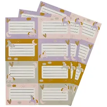 Купить Наклейки для тетрадей 24шт "Единорог" — Фото №1