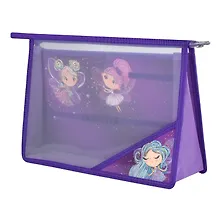 Купить Папка для уроков труда А4 "ФЕЕЧКИ" пластик, 33*23см, молния, внутр.разделитель, эласт.держатели для канц.принадлежностей, УФ-печать — Фото №1