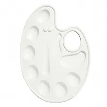 Купить Палитра овальная "Каляка-Маляка", Каляка-Маляка — Фото №1