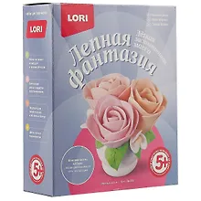Купить Набор для творчества LORI Лепная фантазия Нежные розы — Фото №1