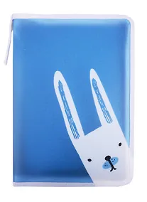 Купить Папка для тетрадей А4 Hare пластик, молния с трех сторон, 33*23*2,5 — Фото №1