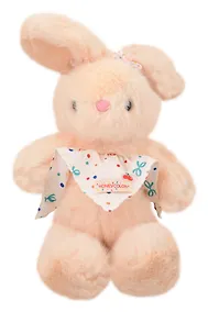 Купить Мягкая игрушка Зайчик с бантиками (бежевый) (30см) (12-20251028-86L) — Фото №1