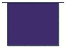 Купить Папка для тетрадей А5 (23,3*20см) Феникс+ Синяя пластиковая на молнии 41694 — Фото №1