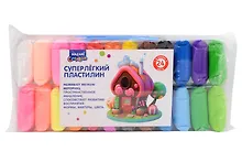 Купить Суперлёгкий пластилин (масса для лепки), 24 цвета (M-4199-24) — Фото №1
