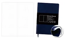 Купить Записная книжка, (90х178мм) 80л. Listoff SMART BOOK Синий — Фото №1
