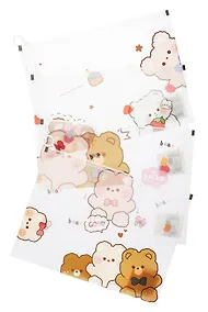 Купить Папка на молнии А4 "Lovely animals", ассорти — Фото №1