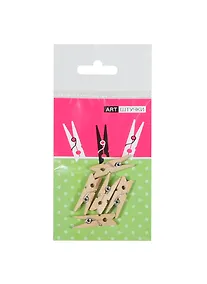 Купить Прищепки декоративные 2см 5шт. асс. — Фото №1